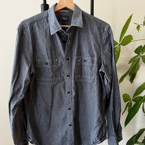 Wallin & Bros Men’s Long-Sleeve Grey Shirt